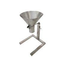 스테인리스 대구경 깔때기 양념 반죽 주입기 액체 오일 크림 디스펜서, 단일사이즈, 출구 직경 15cm 리프팅 조절 프레임