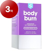 Sculpt 스컬프트 바디 번 어드밴스드 팻 버닝 키트 30캡슐, 3팩
