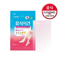 [일동제약]발과 다리에 휴식시간 쿨링젤시트 6매