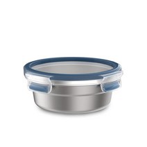 테팔 마스터씰 SS 스테인리스 스틸 밀폐용기, 원형 700ml x 1개