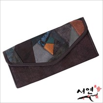 서연한복 천연염색지갑 조각염색지갑 한복지갑