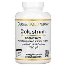 California Gold Nutrition 초유 240 베재캡슐