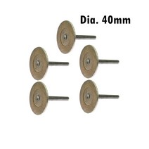 5 개 OD40-15mm 다이아몬드 T 모양의 핫 프레스 소결 다이아몬드 연삭 헤드 돌 조각, 06 Dia. 40mm