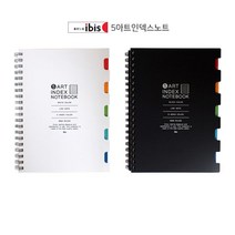아이비스 5아트인덱스노트 일반노트, 랜덤발송, 1개