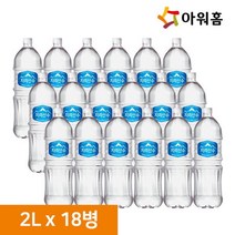 아워홈 생수 지리산수 2L x 18병