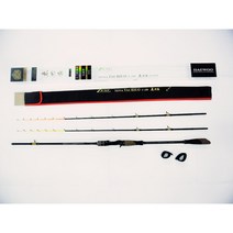 텐야갈치대 태도어 갈치밑창대 문어선상대 해우조구고급카본루어낚시대(초릿대2개), 스피닝릴용