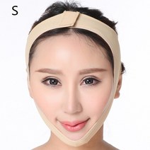 안티프래질 얼굴 셰이퍼 슬리밍 붕대 휴식 리프트 업 벨트 모양 턱 이중턱 감소 숱이 밴드 신제품, [01] S