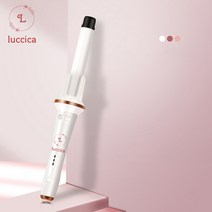 Luccica 헤어 자동고데기 웨이브 봉고데기 컬링 머신 Curling iron 28mm, 하얀 White