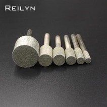전동 실린더 전기 파워 삼면 포장기 에어 도어 공압 다이아몬드 그라인딩 포인트 630mm 미세 모래 비트 1 개 옥 석재 연마용 헤드, 120+Cylinder 10mm