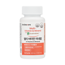 닥터닥터스 멀티비타민미네랄 1000MG X 120정 X 18병 엽산 비타민B 나이아신