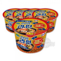 매운라면 신상라면 스파이시 삼양라면골드 라면 큰컵 해장라면 얼큰한라면 105g 오늘의라면 라면국물 5개, 단품