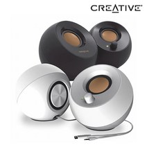Creative PEBBLE 2.0 새틀라이트 PC 스피커 (블랙), 1