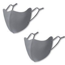 눈옆 가려주는 광대마스크, 딥그레이 2장