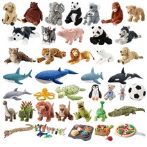 이케아 봉제인형 모음 애착인형 동물 주방놀이 공룡 장난감 완구 유아용품, BLAVINGAD 블로빙아드 범고래