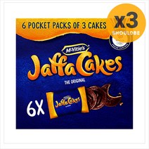 맥비티 자파 케이크 포켓팩 Jaffa Cakes 12.2g 6개입, 수량