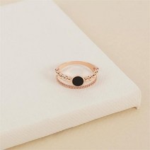 클루 SH02 더블블랙오닉스10K골드미스링 CLR19901T (7441718)