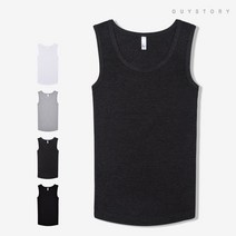 가이스토리 남성 여름 무지 데일리 민소매 롱리브 나시티 4color
