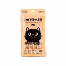 유한양행 윌로펫 더 건강한 스틱 고양이 유산균 간식 4p, 연어, 4개