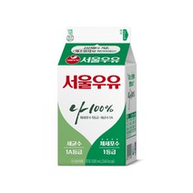 서울우유 가정배달 나100% 500ml x 16개 / 주4회씩 월 16개
