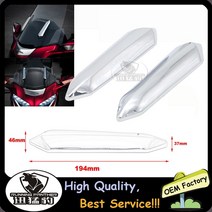 혼다 골드 윙 골드 윙 GL1800 투어 DCT 에어백 2018 2019 2020 오토바이 앞 유리 스트럿 커버 장식 케이스, 1개