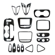 벤딕트 더뉴올뉴말리부 실내 카본패턴 몰딩, 대시보드 송풍구 몰딩