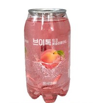 브이톡 핑크복숭아, 24개, 350ml