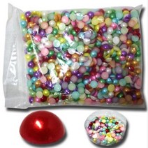 벌크 혼합 반쪽 진주 12mm 집에서할수있는놀이