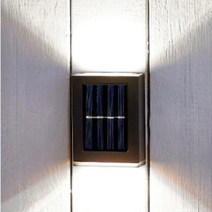 IP65 방수등급 벽등 WHITE 간편설치 2LED 야외 벽부등 펜션 정원, 다산 본상품선택