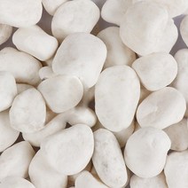 조경 자갈 천연 백자갈 30mm 3kg, 없음