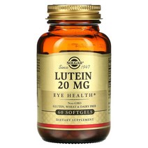 솔가 루테인 20mg/40mg 소프트젤 30정/ 60정, 20 mg, 60 개