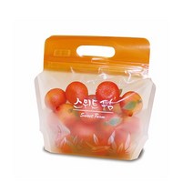 태방파텍 포장용기 F-55 [올레06 스위트팜 750g(무광)] / 과일포장지 식품포장재 과일봉투 과일포장봉지 포장필름지