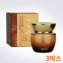 3박스 자황수 탄력크림 50g 주름개선 기초화장품 지성피부관리 30대화장품 얼굴당김 집들이선물 명절선물 여성스킨로션추천 30대기초화장품 수분크림 미백에센스 모이스처라이징