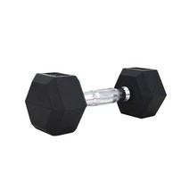 K4스포츠아몸디 K4-70 고무코팅 블랙 육각덤벨아령, 7.5kg