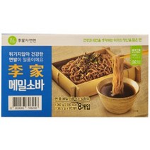 이가자연면 메밀소바 1 092g (136.5g x8입), 1092g, 1개