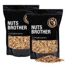 너츠브라더 볶음아몬드분태, 2개, 500g