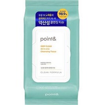 포인트앤 딥클린 올인 클렌징티슈