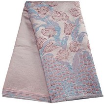 Kalame 자카드 직물 브로케이드 레이스 실크 나이지리아 금박 결혼 F2949, 3african lace fabric_5 야드