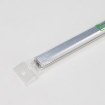 반달형 알루미늄 덕트 쫄대 전선정리 몰딩 3호 2개입