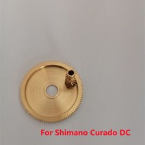 Shimano Curado DC 21 레드 스콜피온 드롭 휠 7.4 비율용 트캐스트 릴 기어, 금
