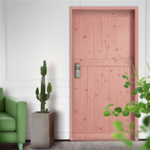 폼나라 현관문 중문 방문 리폼 시트지 꾸미문 CP-07 (조합형), 옹이핑크