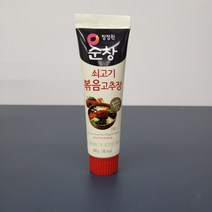 청정원 (쌀)쇠고기 볶음고추장60g, 4개, 볶음고추장 60g