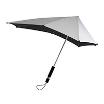 우산 내풍 Senz 센즈 오리지날 비구 우산 양산 긴우산 파라솔 맑음 겸용 자외선 UV 컷 샤이니 실버 senz101-SS 90x87cm