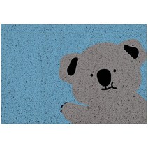 MOCAROSE 미끄러짐을 방지하다 코일현관매트 북유럽 스타일 캐릭터 소동물 방수 주방 카펫, 60x90cm, 8#