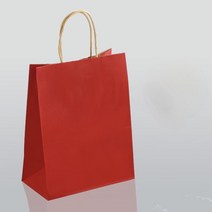 크라프트 쇼핑백 종이 봉투 손잡이 색상 강화 두꺼운 크래프트 핸드백 무료 맞춤형 로고 멀티, 52.색상  004  100pcs With logo21