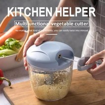 식재료분쇄기 전기 900500ml 강력한 초퍼 고기 핸드 전원 식품 초퍼 민서 믹서 절단 고기 과일 야채 푸드 프로세서 슬라이서 new, 900ml 블루