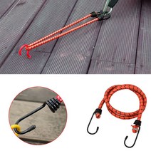 (한정세일) 캠핑 로프 스트레치코드 텐트 고리형 고정로프 40CM, (한정세일) F137 고리형(40CM)
