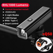 자전거라이트, CHINA, RHL1000 Q50