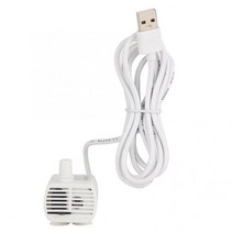 가압펌프 자동급유기 전동자바라 패셔너블 USB 미니 펌프 잠수정 워터 물고기 탱크 수족관 애완동물 디스펜, 01 WHITE