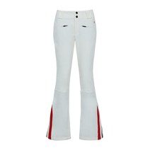 (정식매장판H) PERFECT MOMENT 22FW NEW 퍼펙트 모먼트 여성 CHEVRON 플레어 스키복 팬츠(W3000782 1707) 화이트