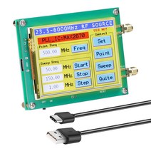 발전기 컨투롤러 비상전기 태양광 솔라 23.5-6000MHz 신호 발생기 0.5PPM 저잡음 소스 터치 가능한 스크린, 한개옵션0